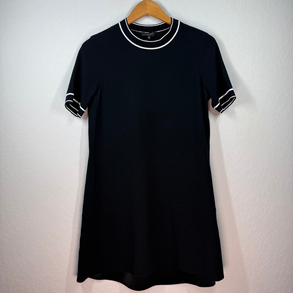 Women's Rag‎ & Bone Pullover Black Shift Dress Size XS Tall Petite
